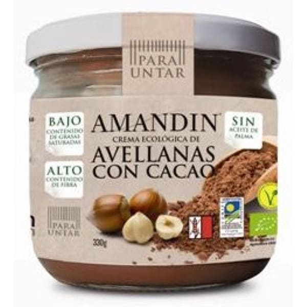 Crema de avellana y cacao 330g