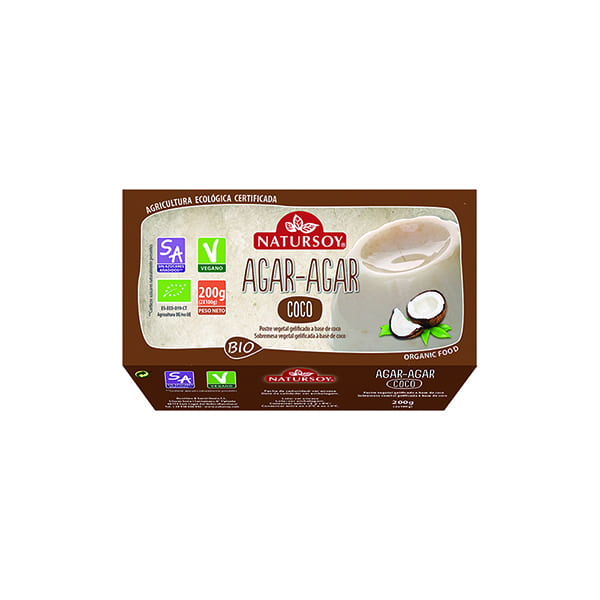 Postre Agar-Agar coco 2x100g