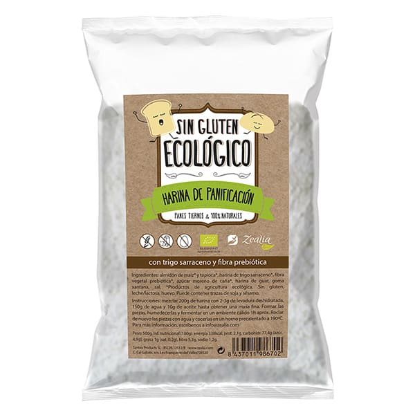 Harina sin gluten panificable 500g