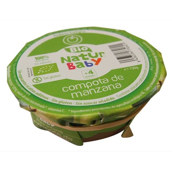 Compota de manzana 130g