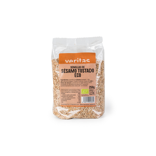 Semillas sésamo tostado 250g ECO