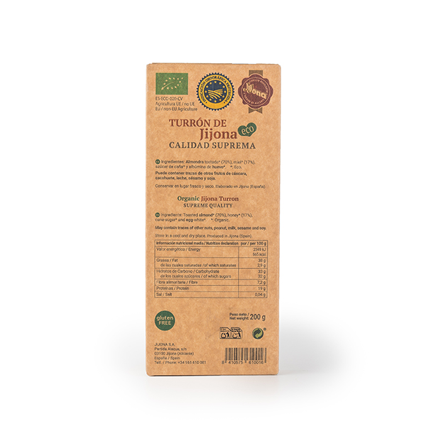 Torró de Xixona 200g ECO