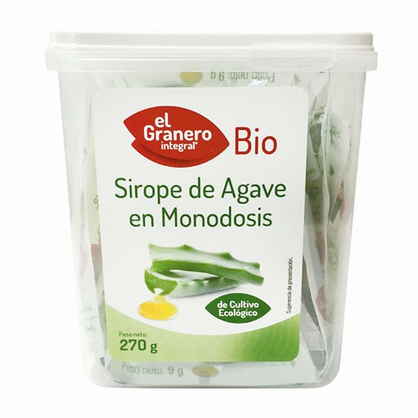 Sirope de agave monodosis 270g