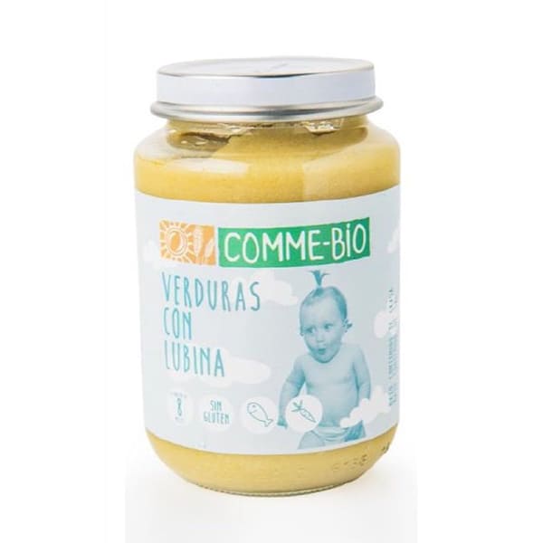 Puré de verduras y lubina 200g ECO