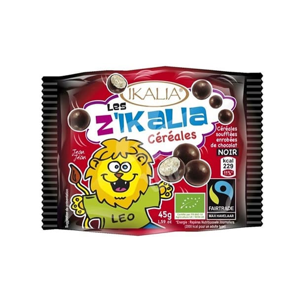 Cereales con chocolate negro 45g