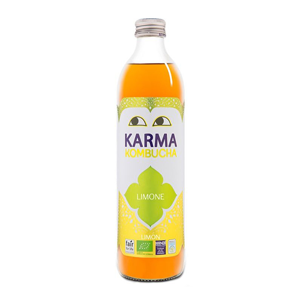 Té Kombucha con limón 500ml