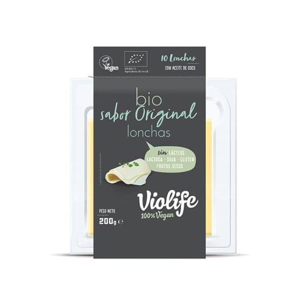 Queso en lonchas vegano de coco 200g ECO