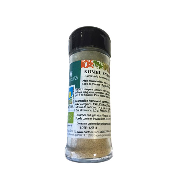 Especiero alga kombu 50g ECO