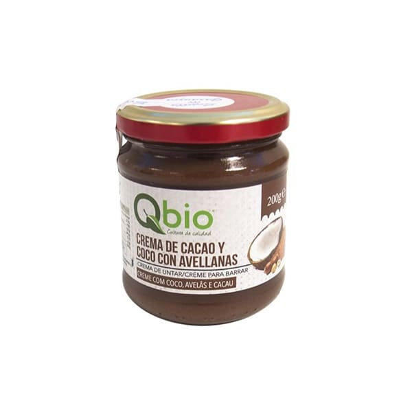 Crema de cacao/coco/avellanas 200g ECO