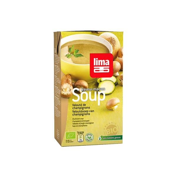 Crema de champiñones 1L