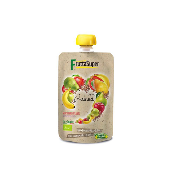 Puré fruites amb quinoa 120g ECO