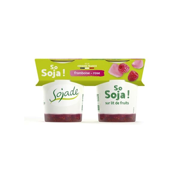Sojade de frambuesa 2x125g