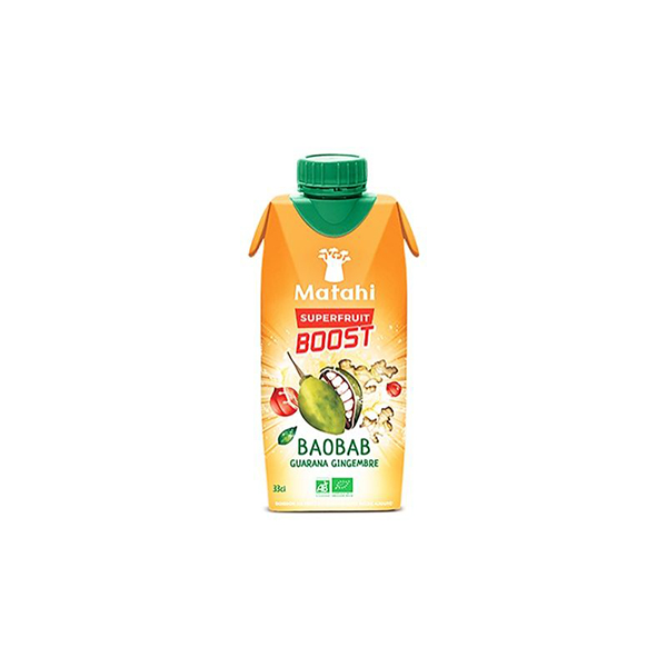 Bebida baobab guaraná y jengibre 330ml