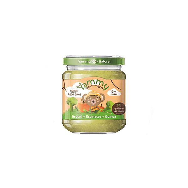 Puré brócoli, espinacas y quinoa 195g
