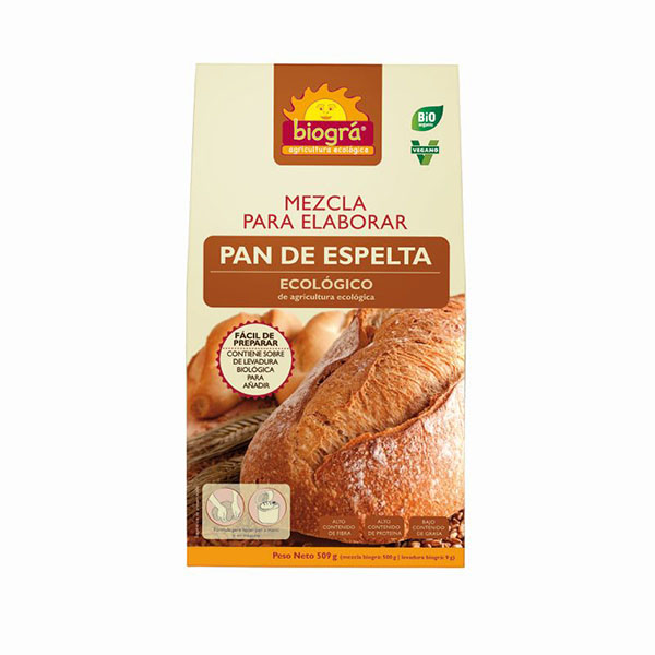 Barreja de pa d'espelta 510g ECO