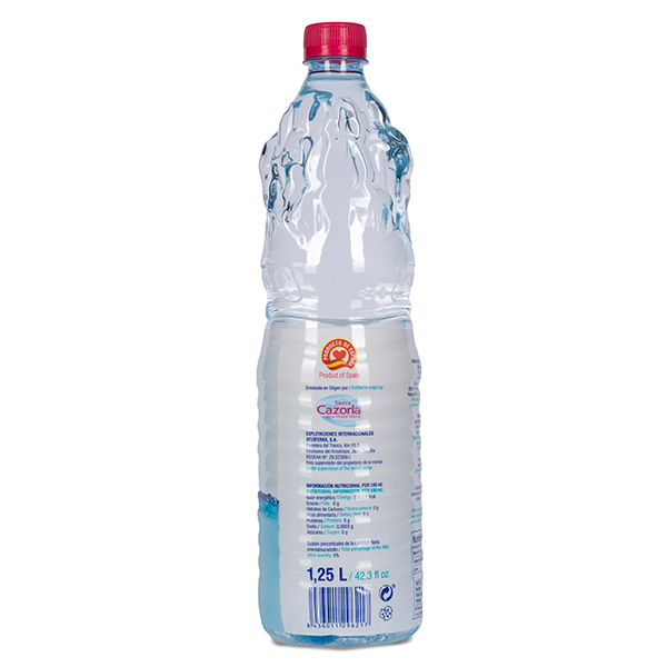 Agua alcalina ionizada 1,25l
