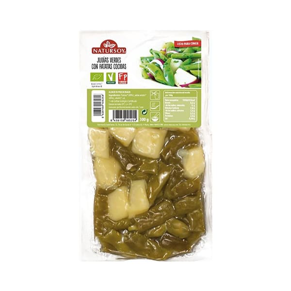 Judias con patatas cocidas 300g
