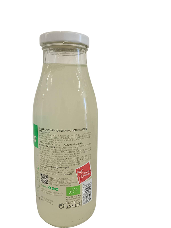 Beguda probiot menta/gingebre ECO