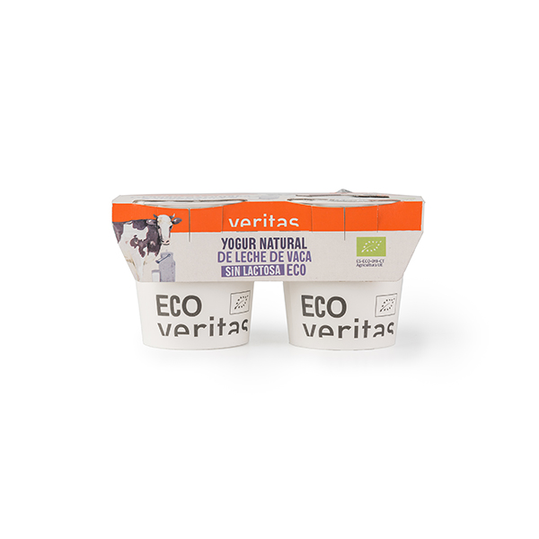 Yogur nat s lactosa 2x125g ECO
