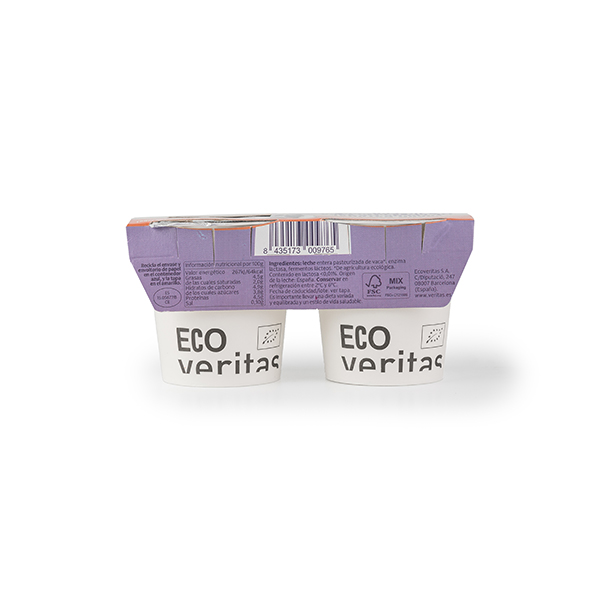 Yogur nat s lactosa 2x125g ECO