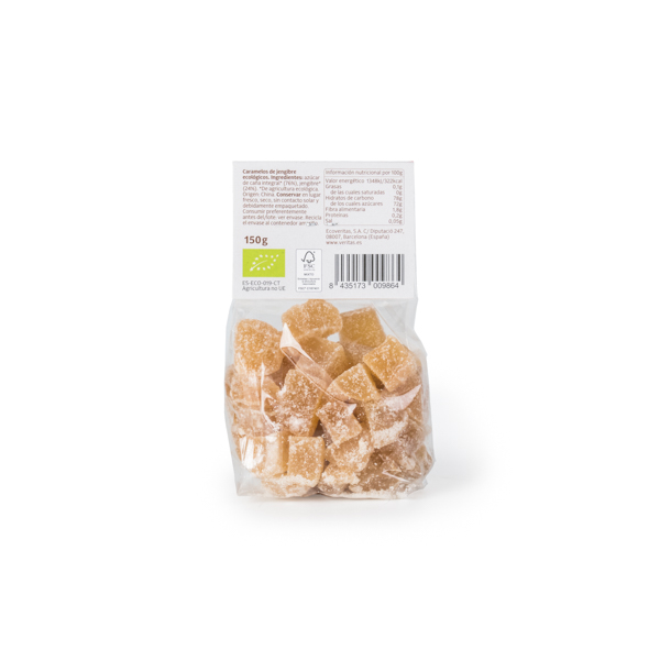 Caramels gingebre 150g ECO