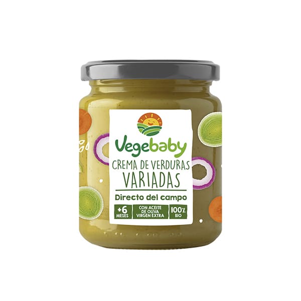 Puré verduras variadas 190g ECO
