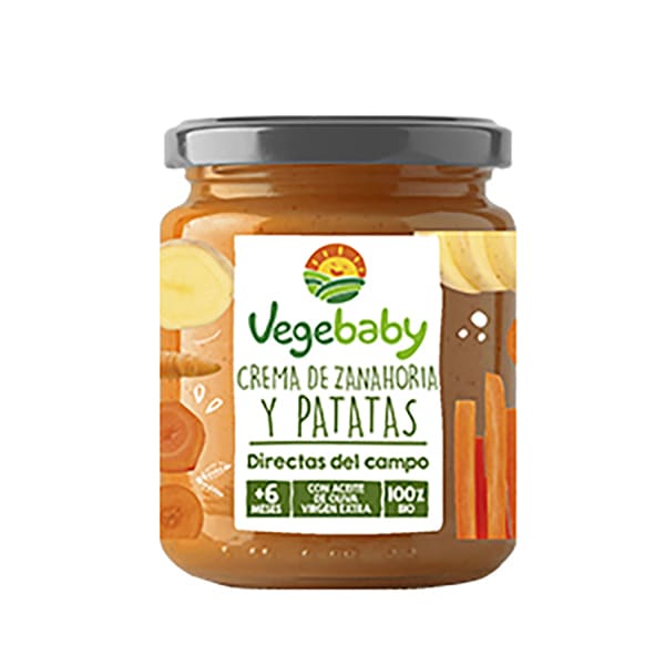 Puré zanahoria y patata 190g ECO