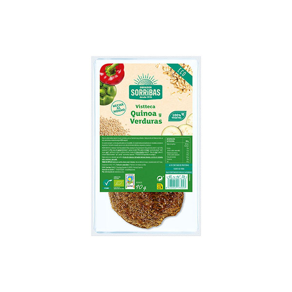 Vistteca Quinoa/Verduras 90g ECO