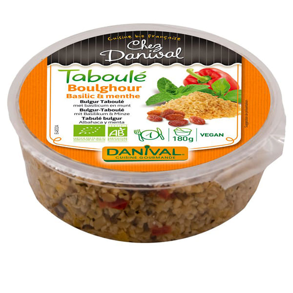 Tabulé bulgur alfàbrega / ment Danival 1 ECO