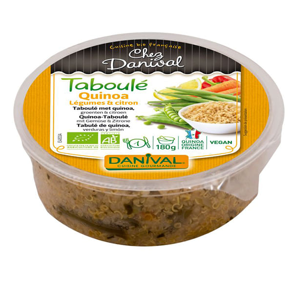 Tabulé quinoa verdura/llimona 180g ECO