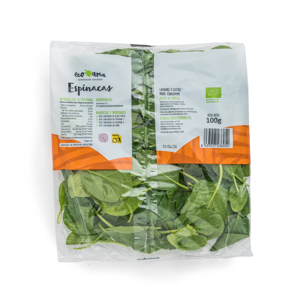 Espinacs 100g ECO