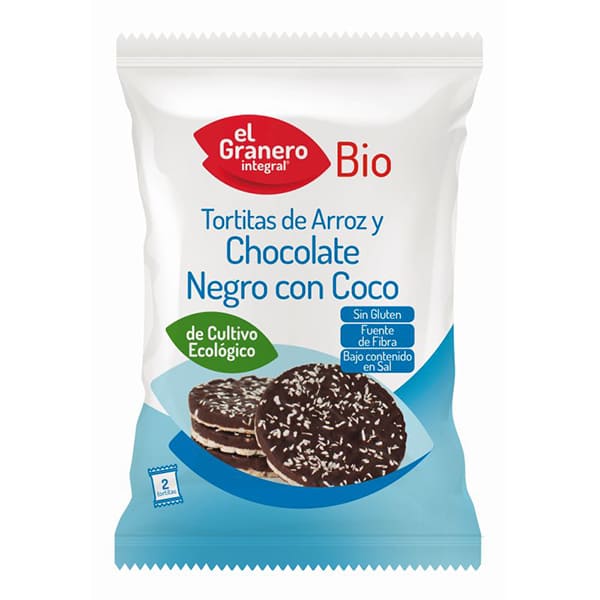 Tortitas arroz chocolate/coco ECO