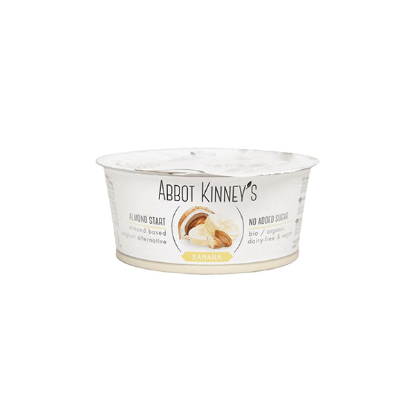 Postre de almendras con plátano 125g