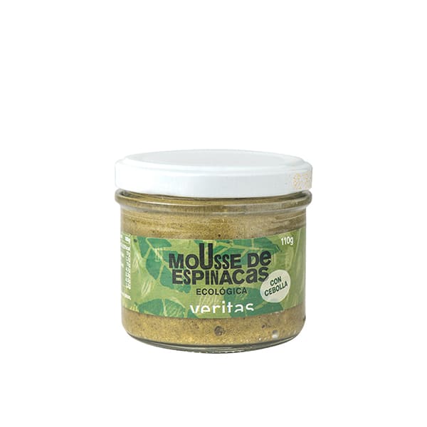 Mousse d'espinacs amb ceba ECO