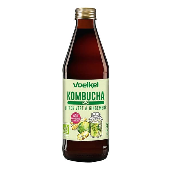 Kombucha Lima/Jengibre 330ml ECO