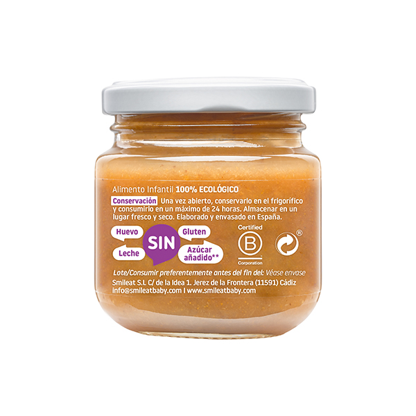 Puré Tres Frutas 130g ECO