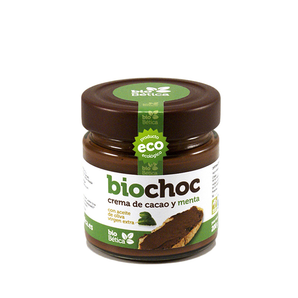 Crema de Cacao y Menta 200g ECO