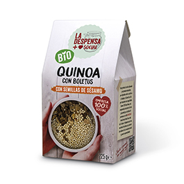 Quinoa con Boletus 225g ECO