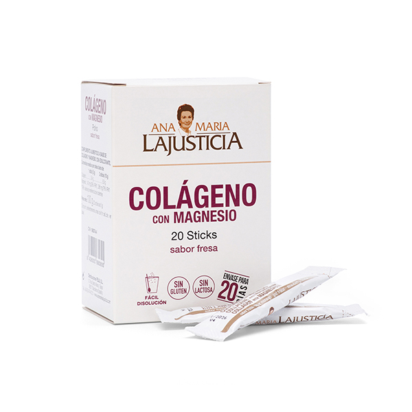 Col·lagen amb Magnesi sabor Maduixa 20u