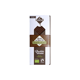 Chocolate con leche quinoa especias 80g ECO