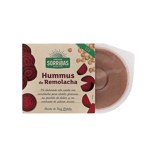 Hummus de Remolacha 180g ECO