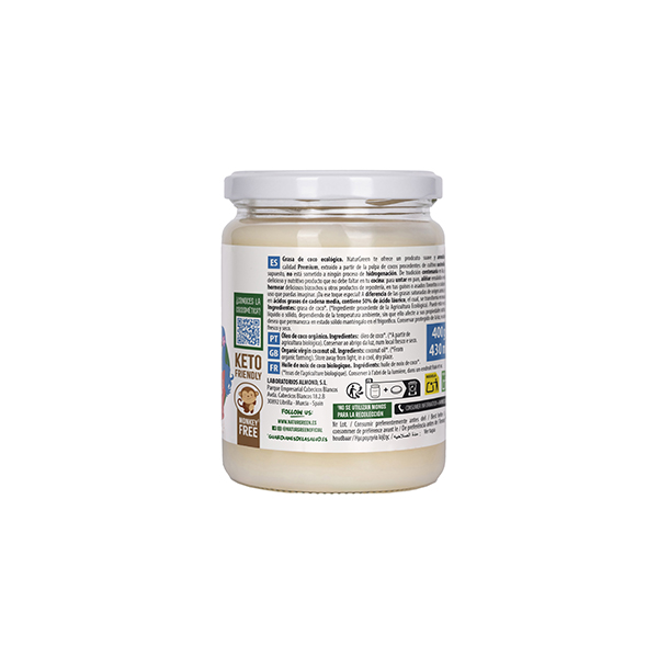 Grasa de coco 400g ECO