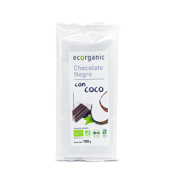 Chocolate negro coco 100g ECO