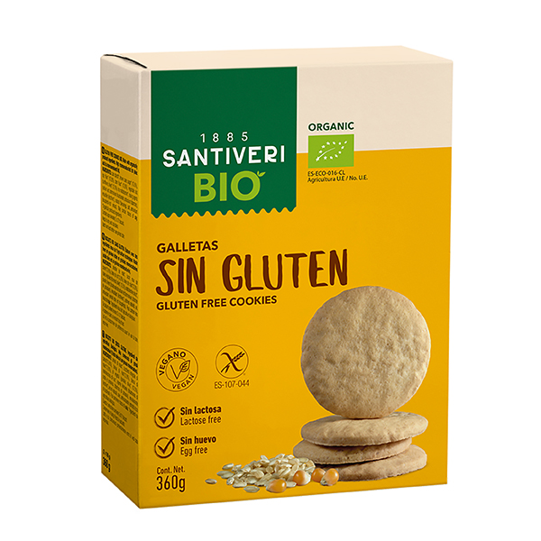 Galletas sin gluten 360g ECO