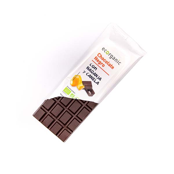 Chocolate Negro Naranja/Canela 100g ECO