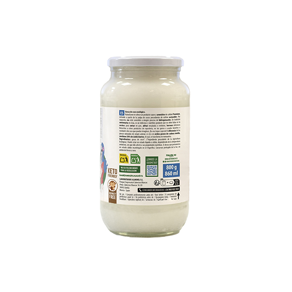 Greix de coco 800g ECO