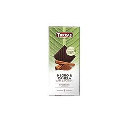 Chocolate stevia negro canela 125g ECO