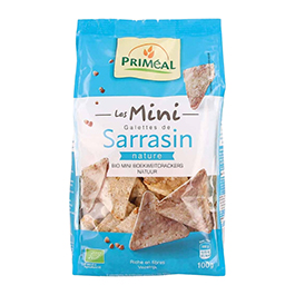 Mini crackers sarraceno 100g ECO