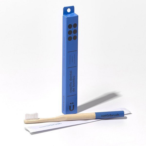 Cepillo dental azul adulto