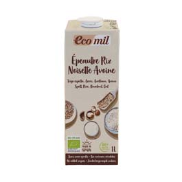 Bebida espelta arroz avellana avena 1l ECO